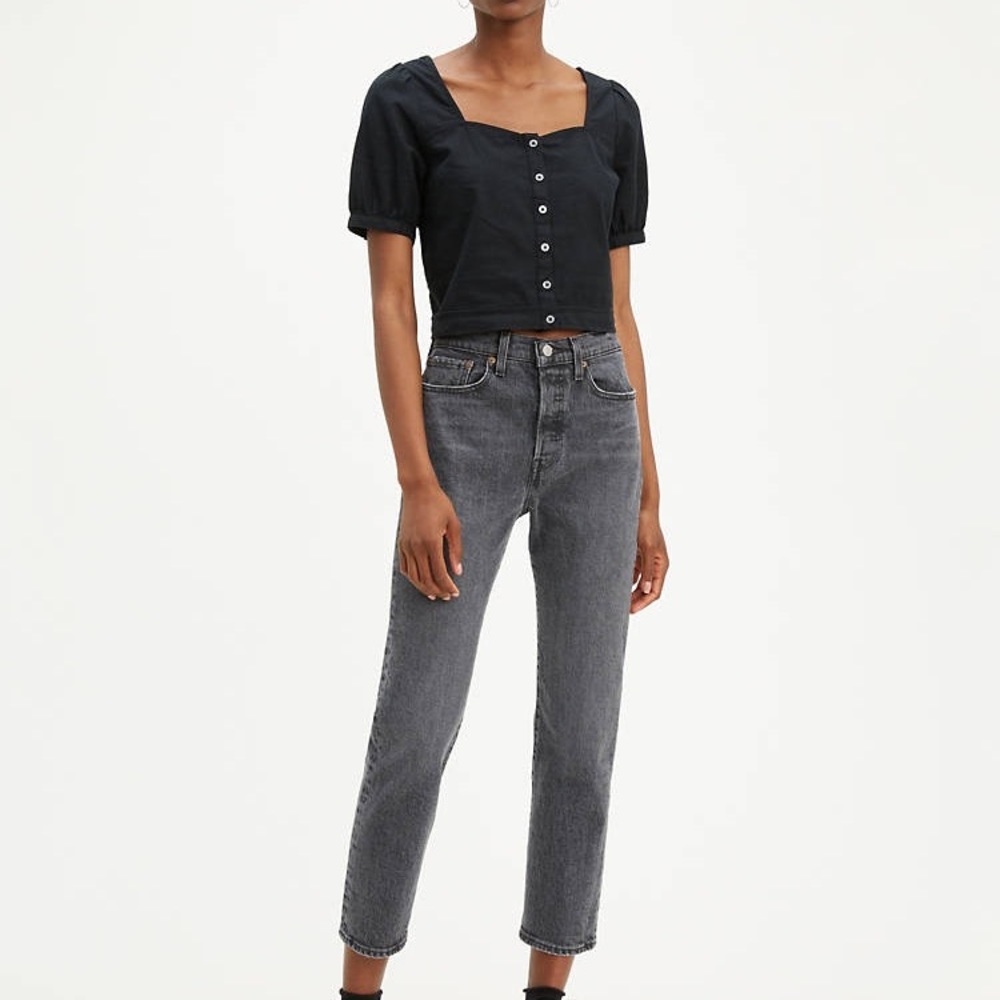 Wedgie straight levi's